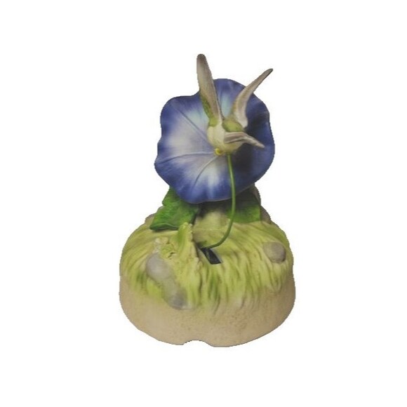 Enesco Hummingbird Music Box Animated Everything is Beautiful Beak Tip Missing - Picture 4 of 5